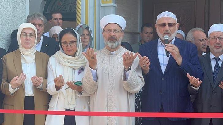 Diyanet İşleri Başkanı Erbaş, Yalova'da cami açılışına katıldı