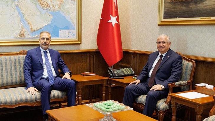 Bakan Fidan, Bakan Güler'i ziyaret etti