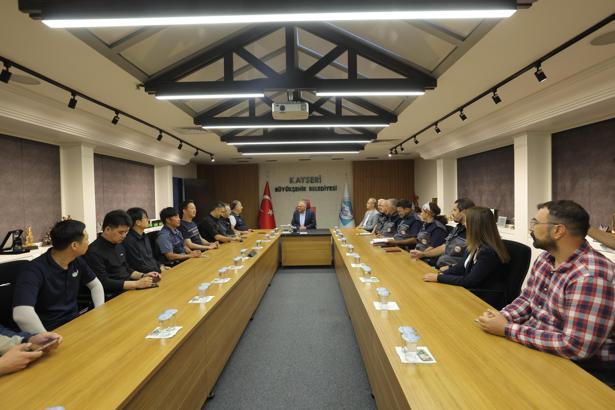 AFAD Deprem ve Risk Azaltma Genel Müdürü Tatar'dan Başkan Büyükkılıç'a ziyaret