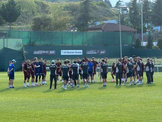 Trabzonspor’da Fenerbahçe maçı hazırlıkları devam etti
