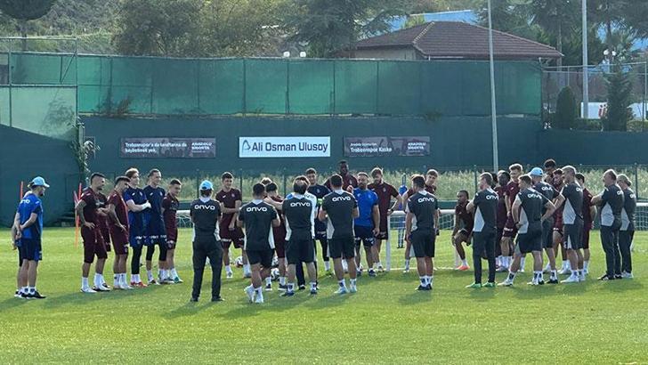 Trabzonspor’da Fenerbahçe maçı hazırlıkları devam etti