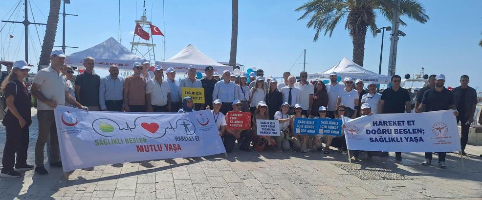 Sağlık Haftası etkinliği Side'de yapıldı