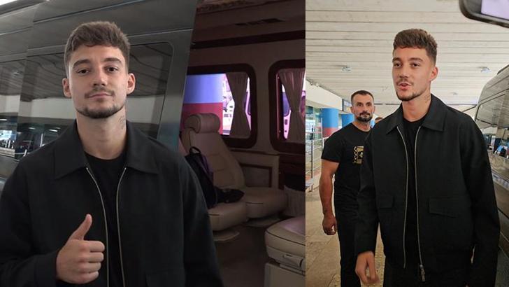 Trabzonspor’un yeni transferi Muçi Trabzon’da