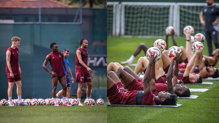 Trabzonspor’da Fenerbahçe maçı hazırlıkları sürüyor