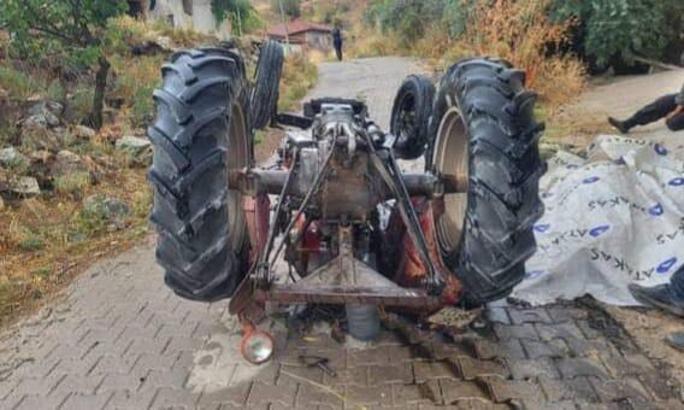Çubuk'ta traktör devrildi: 1 ölü