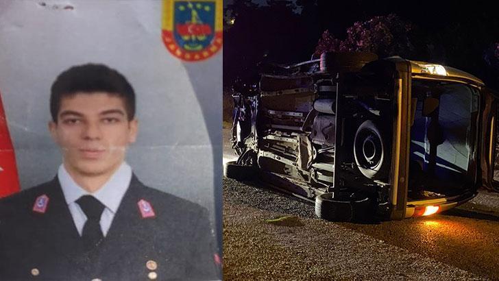 Uzman çavuş kazada hayatını kaybetti