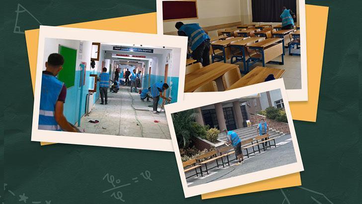 Bakan Tunç: 1534 okulun tadilat ve bakımı denetimli serbestlik yükümlülerince yapıldı