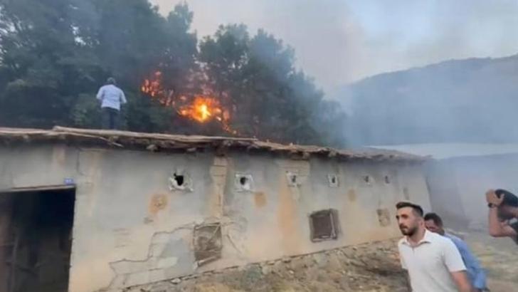 Hakkari'de çıkan orman yangını kontrol altına alındı