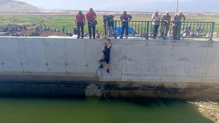 Gaziantep’te sulama kanalına düşen çocuk boğuldu