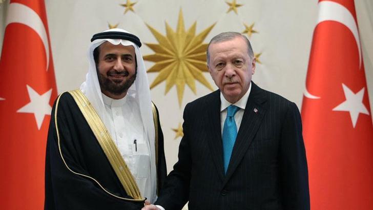 Cumhurbaşkanı Erdoğan, Suudi Arabistan Hac ve Umre Bakanı Rabia'yı kabul etti