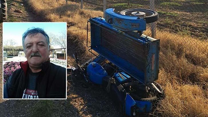 Devrilen sepetli motosikletin sürücüsü öldü