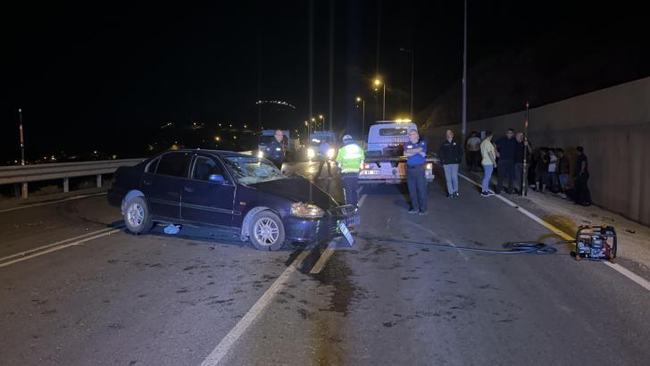 Kayseri'de otomobil ile kamyonet çarpıştı: 1 ölü, 4 yaralı