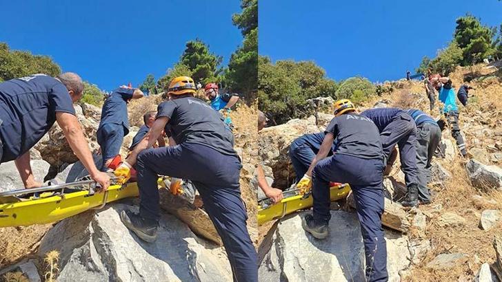 Uçuruma düşen arıcı ağır yaralandı