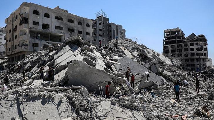 İsrail’den Gazze’deki 360 noktaya saldırı