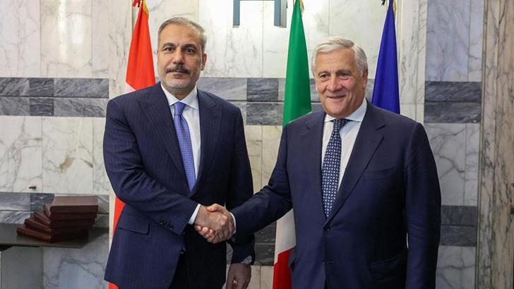 Bakan Fidan, İtalya'da