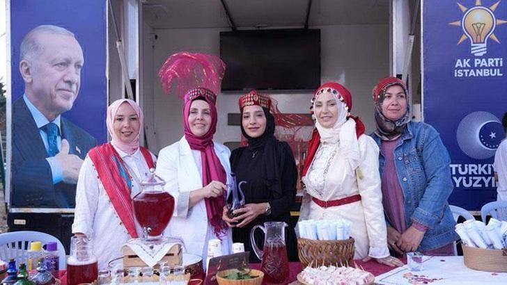 AK Partili kadınlar Beykoz'da İbni Sina'nın mirasına dikkat çekti