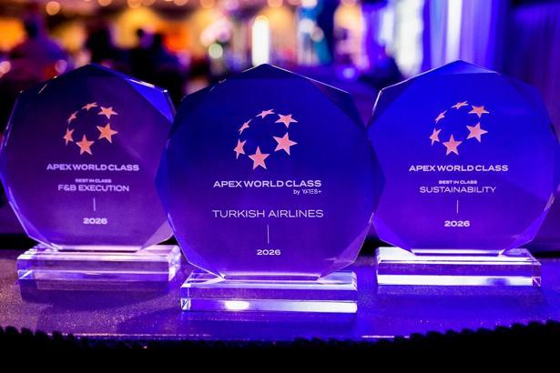 THY, 5’nci kez APEX World Class ödülüne layık görüldü