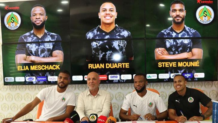 Alanyaspor’dan 3 yeni transfer