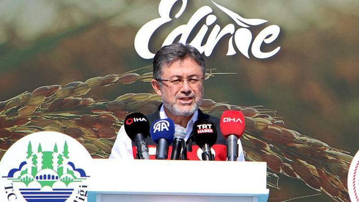 Bakan Yumaklı: Halkımızın pirinç ihtiyacının yüzde 72'sini kendi topraklarımızda üretiyoruz