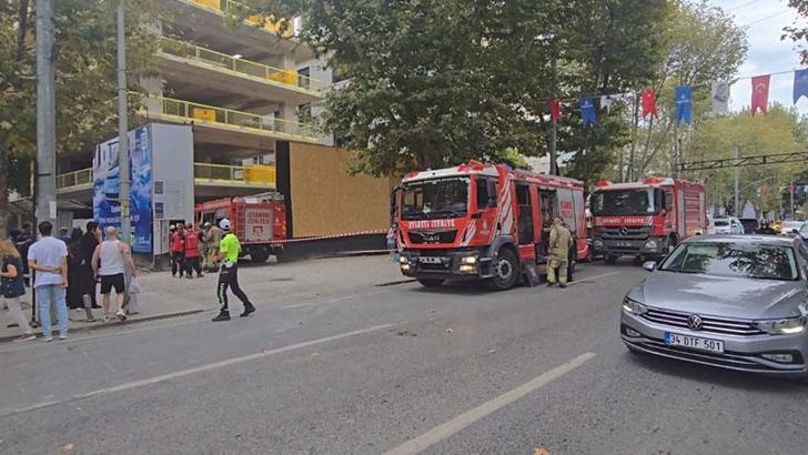 Kadıköy’de inşaat alanında toprak kayması: 2 yaralı