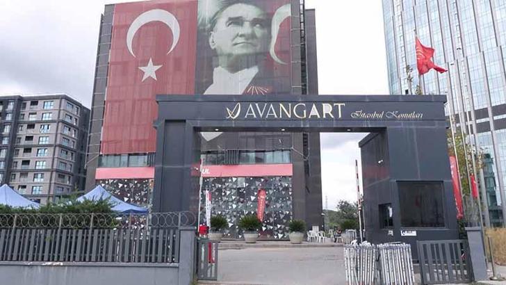 CHP'nin eski İl Başkanlığı binasında MYK öncesi güvenlik önlemleri