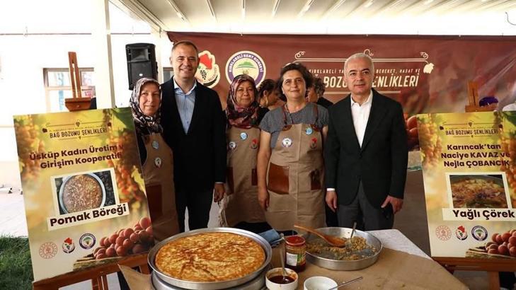 Yayla, Bolluk, Bereket, Hasat ve Bağ Bozumu Şenlikleri'nde yemekler tanıtıldı