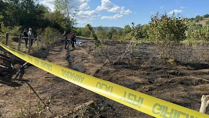 Tarlada yaktığı anız ateşini söndürmeye çalışırken kalp krizi geçirip öldü