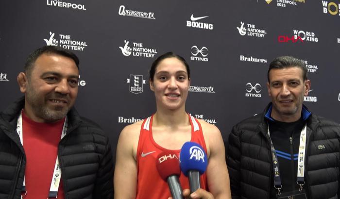 Milli boksör Büşra Işıldar, Dünya Boks Şampiyonası'nda finale çıktı