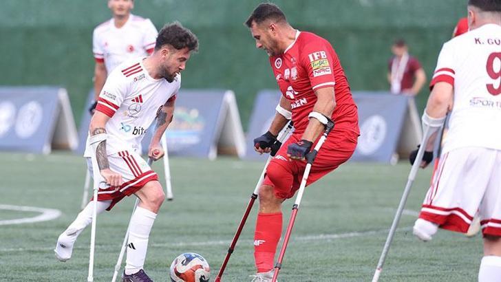 EAFF 2025 Ampute Futbol Uluslar A Ligi Türkiye: 2 Polonya: 4