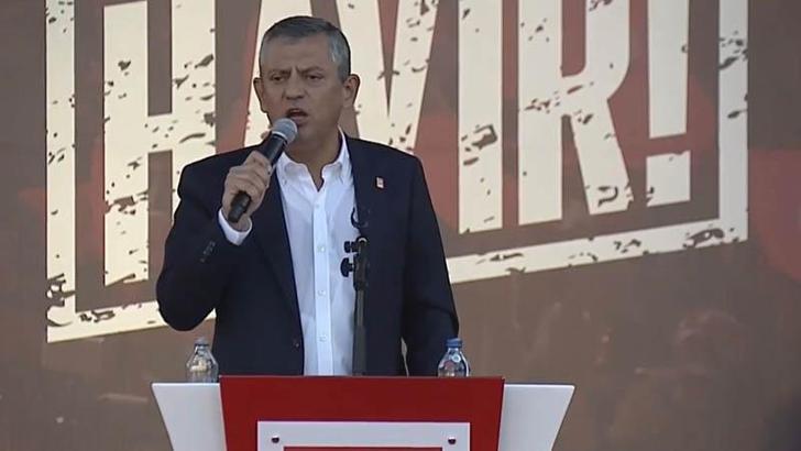 Özgür Özel: Cumhurbaşkanı adayımız Ekrem İmamoğlu’dur