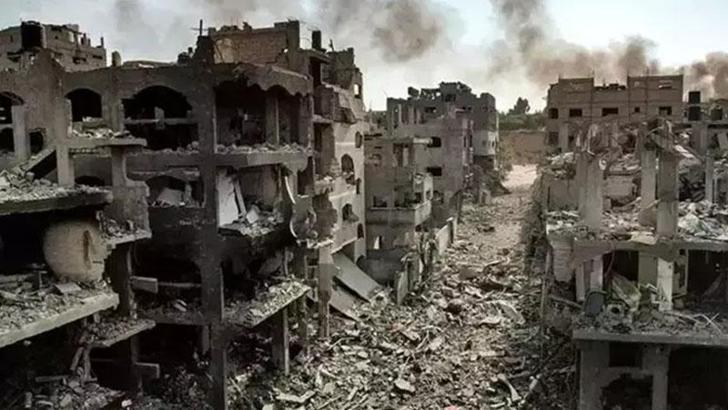 İsrail, Gazze'de son 4 günde UNRWA'ya ait 10 binayı vurdu