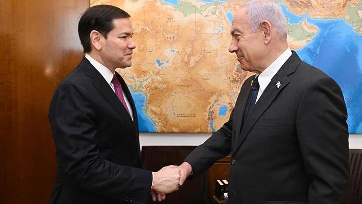 Netanyahu, ABD Dışişleri Bakanı Rubio ile görüştü