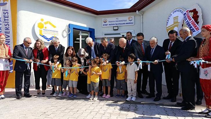 Bakan Yardımcısı Yılmaz, Edirne’de anaokulu açılışına katıldı