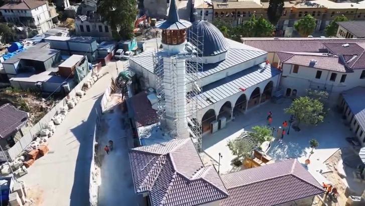 Anadolu’nun ilk camisi gün sayıyor