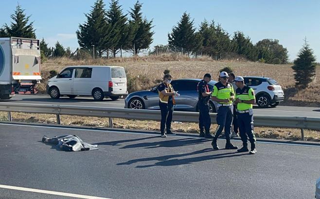 Otomobilin çarptığı yaya öldü