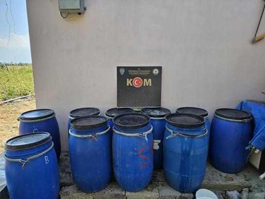 Hatay’da sahte içki operasyonu