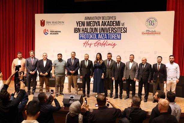 Arnavutköy Belediyesi ile İbn Haldun Üniversitesi'nden yeni medya alanında iş birliği