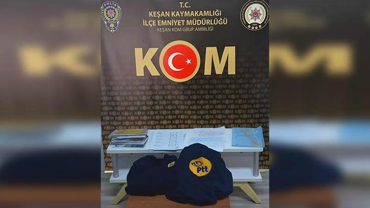 'PTT görevlisi' kıyafeti giyip dolandırıcılık yapan şüpheli tutuklandı