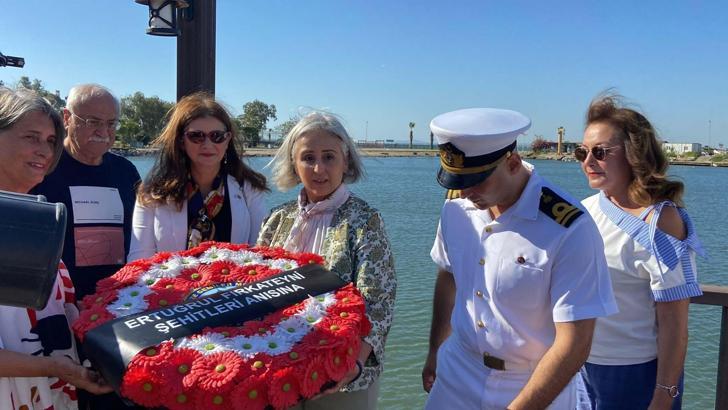 İzmir'de Ertuğrul Fırkateyni şehitleri anıldı