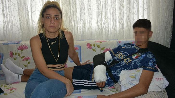 'Şaka' için pencereden sarkıtıldığı öne sürülen 15 yaşındaki öğrenci, 8 metreden düştü