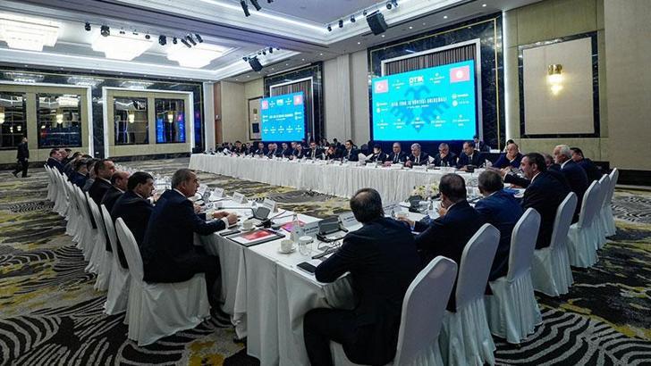 Cumhurbaşkanı Yardımcısı Yılmaz, 'Türk İş Dünyası Buluşması' programına katıldı