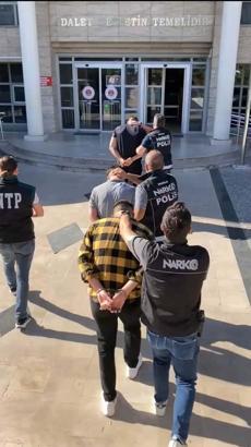 20 kilo uyuşturucuyla yakalanan 3 şüpheli tutuklandı