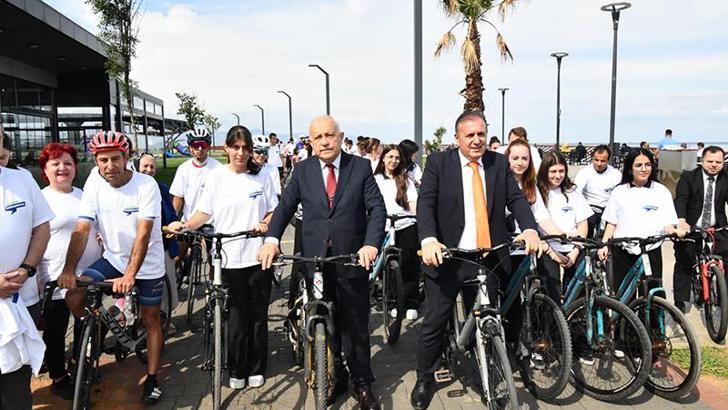 Trabzon’da Avrupa Hareketlilik Haftası’nda ‘bisiklet ve yürüyüş’ etkinliği