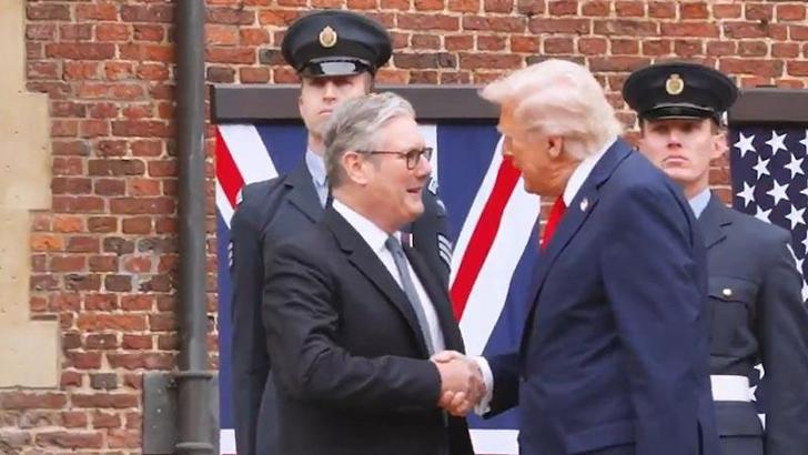 ABD Başkanı Trump, İngiltere Başbakanı Starmer ile görüştü