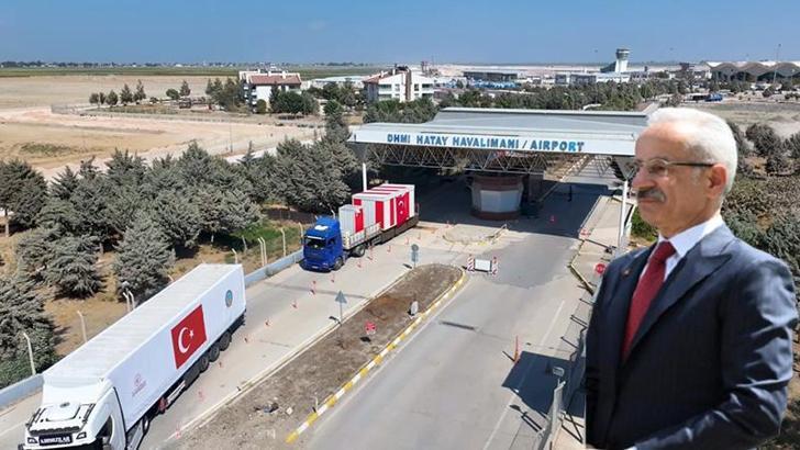 Şam Havalimanı'na zorlu hava koşullarında iniş desteği