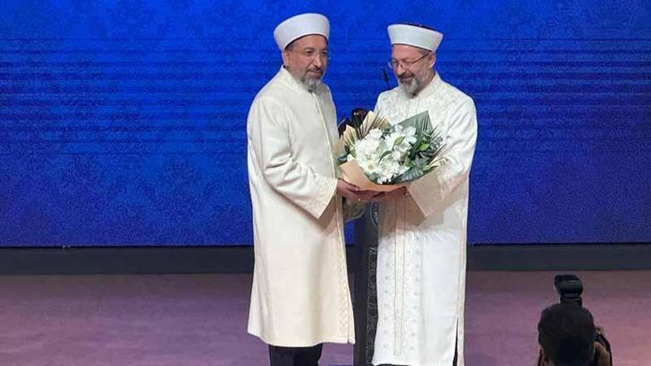 Diyanet İşleri Başkanı Arpaguş, görevi Erbaş'tan devraldı