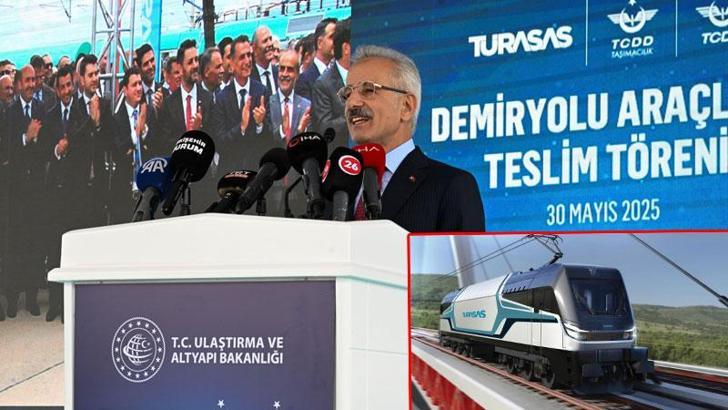 Bakan Uraloğlu: Türkiye'nin en güçlü elektrikli ve dizel elektrikli lokomotiflerini üreteceğiz