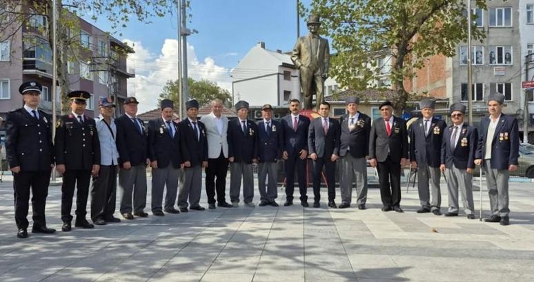 Manyas’ta ‘19 Eylül Gaziler Günü’ törenle kutlandı