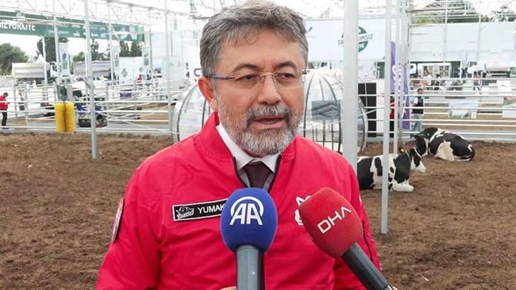 Bakan Yumaklı: Her sektörde olduğu gibi tarımsal üretimde de teknolojinin mutlaka olması gerekir