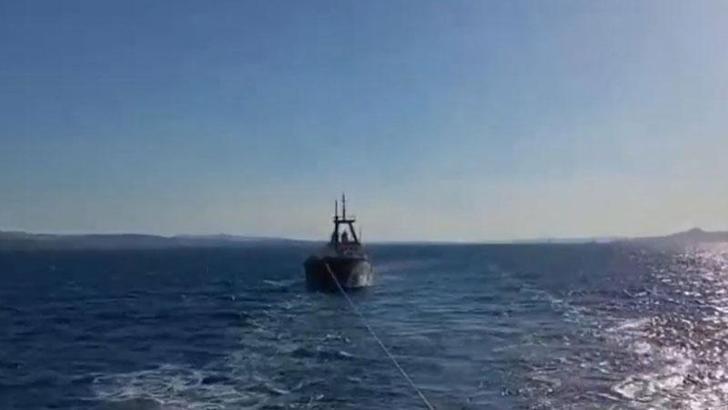 Çanakkale Boğazı'nda gemi arızası